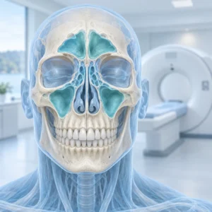 CT Sinus ansiktsskelett (Bihålor)